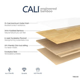 CALI Fossilized Natural Bamboo 5-5/16-in W x 9/16-in T x 72-in Smooth/Traditional Engineered Hardwood Flooring (21.5-sq ft / Carton)