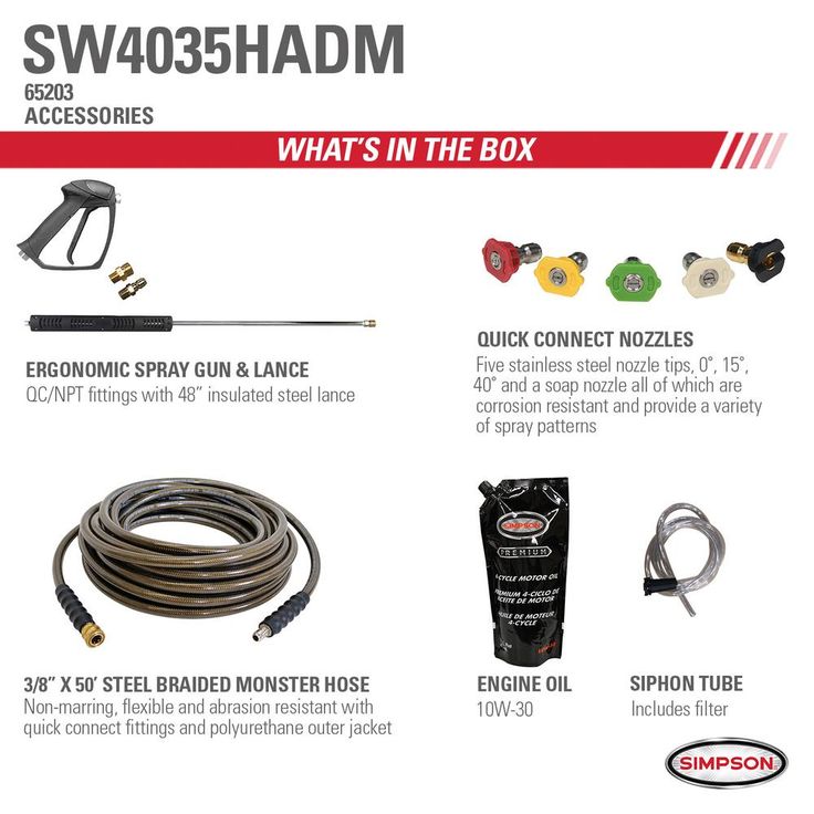 Simpson Super Pro Roll-Cage 4000 PSI at 3.5 GPM HONDA GX270 Cold Water Professional Gas Pressure Washer