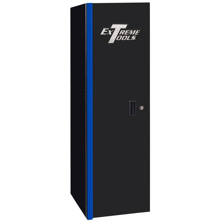 19 in. 3-Drawer Side Locker Tool Chest in Black with Blue Trim - Super Arbor