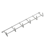 16 in. Gray Steel Wall Mounted Household Storage Hanger 25 lbs
