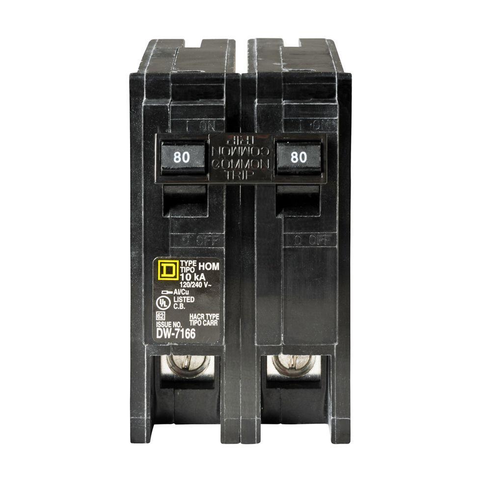 Homeline 50 Amp 2-Pole Circuit Breaker