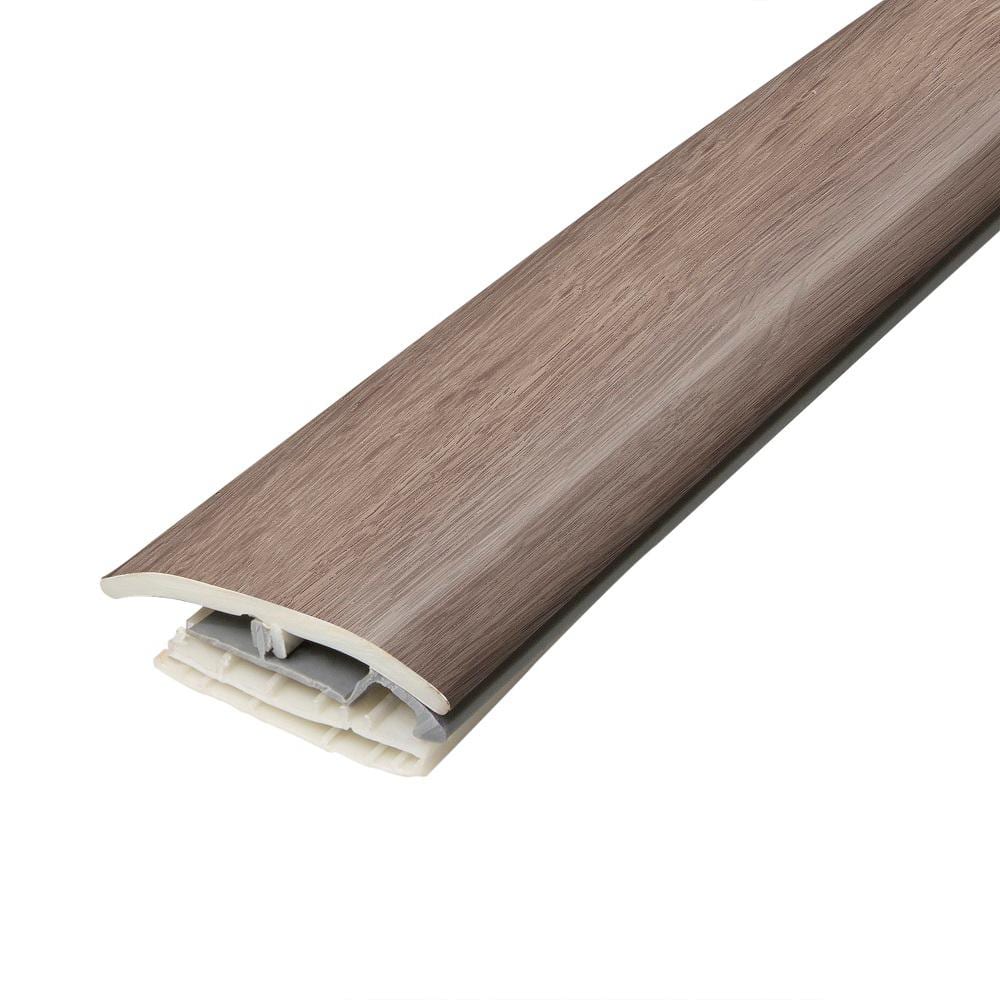 PERFORMANCE ACCESSORIES Cafe Au Lait 0.31 in. T x 2 in. W x 78.7 in. L Vinyl 4-in-1 Molding