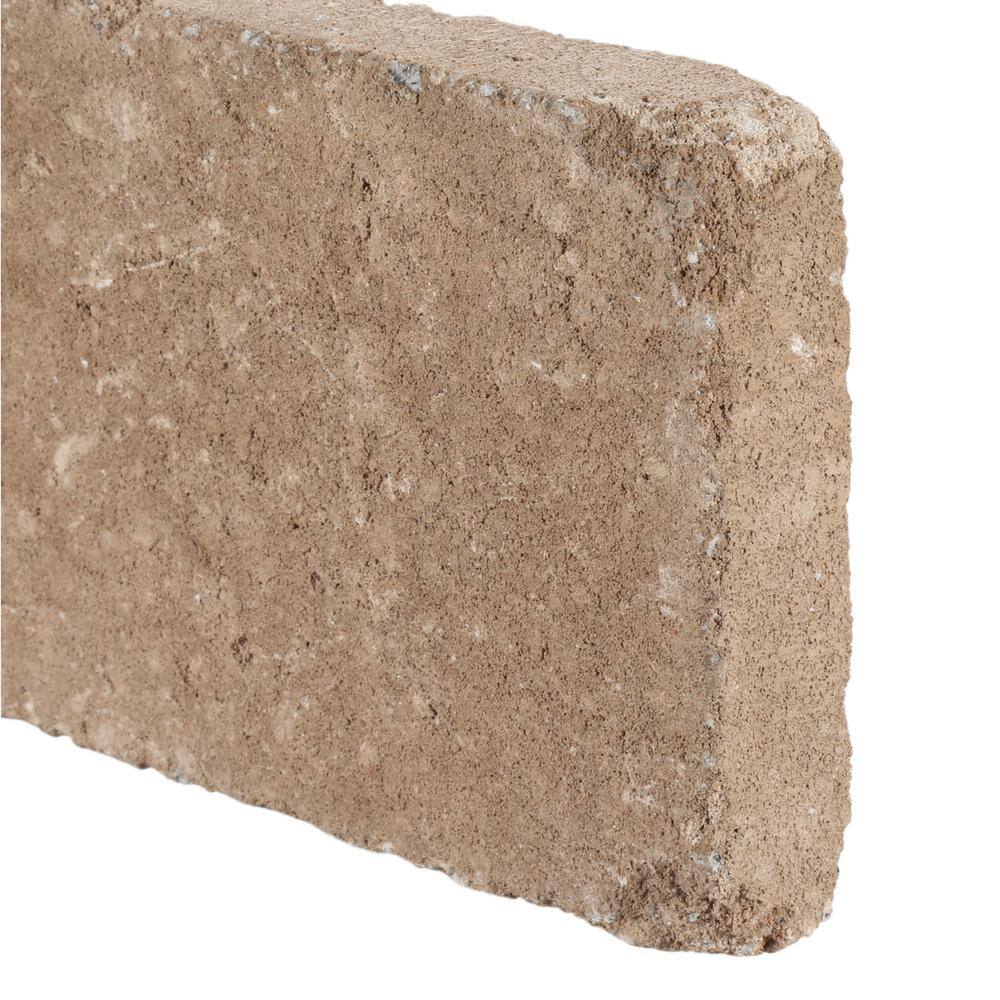 Pavestone Paper Sample Only of RumbleStone 10.5 in. x 7 in. Cafe Rectangle Concrete Paver (1-Piece)