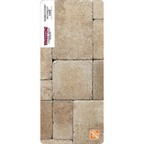 Pavestone Paper Sample Only of RumbleStone 10.5 in. x 7 in. Cafe Rectangle Concrete Paver (1-Piece)