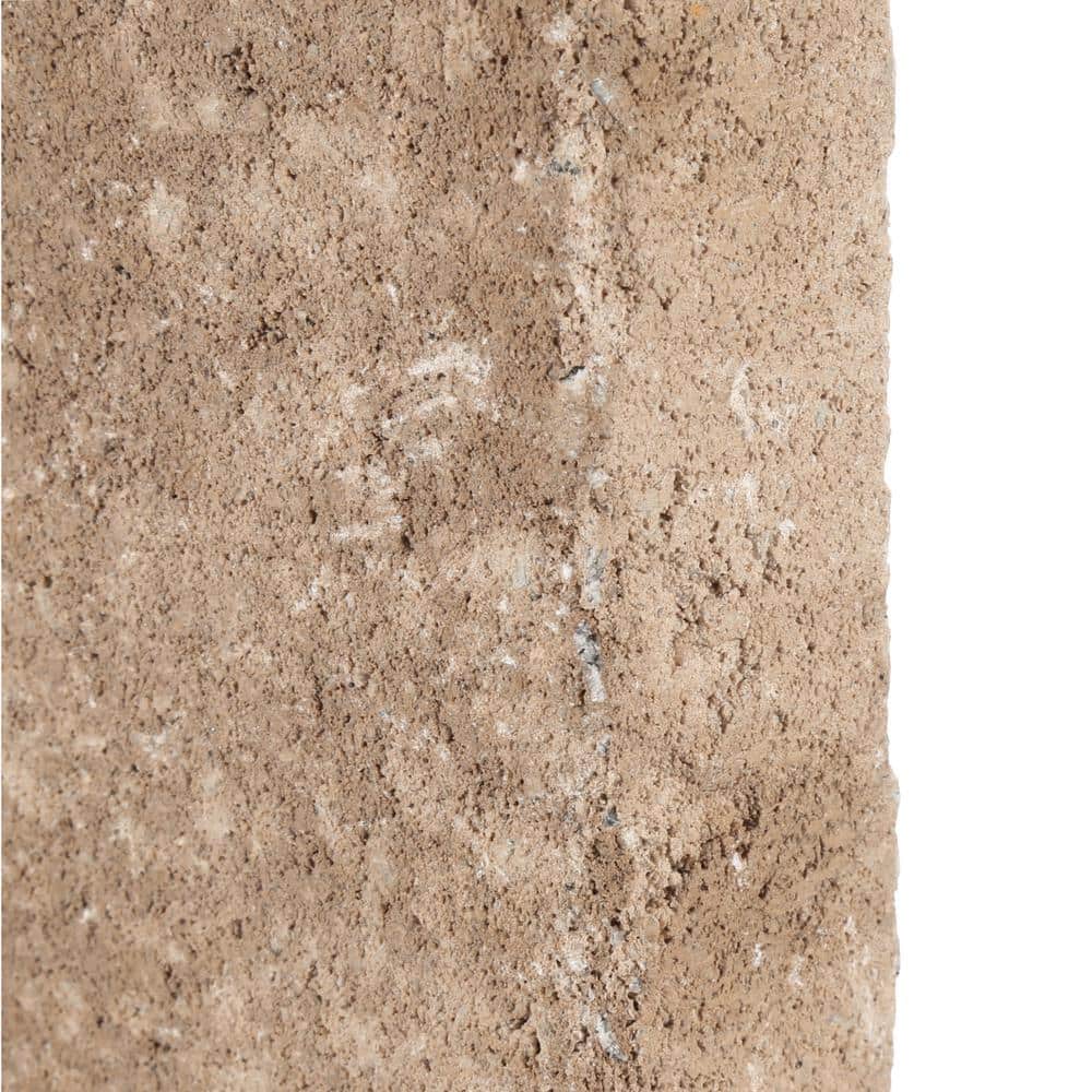 Pavestone Paper Sample Only of RumbleStone Mini 7 in. x 3.5 in. x 1.75 in. Cafe Concrete Paver (1-Piece)
