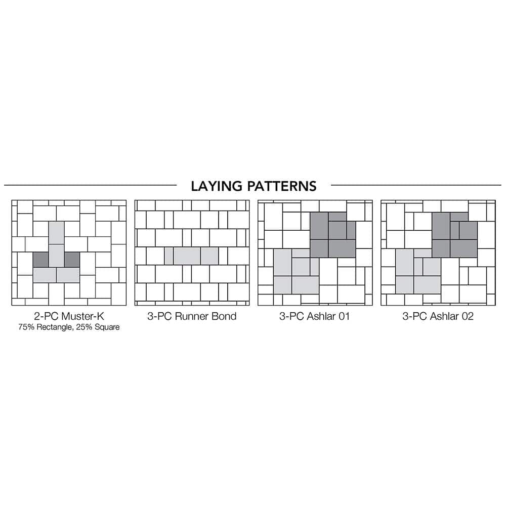 Pavestone RumbleStone Plank 10.5 in. x 3.5 in. x 3.5 in. Cafe Concrete Paver (192 Pcs. / 49 Sq. ft. / Pallet)