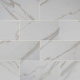 MSI Calacatta Ivory 12 in. x 24 in. Polished Porcelain Floor and Wall Tile (512 sq. ft./Pallet)