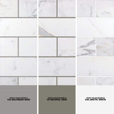 Ivy Hill Tile Calacatta 4 in. x 8 in. x 9mm Polished Marble Subway Tile (25 pieces / 5.55 sq. ft. / box)