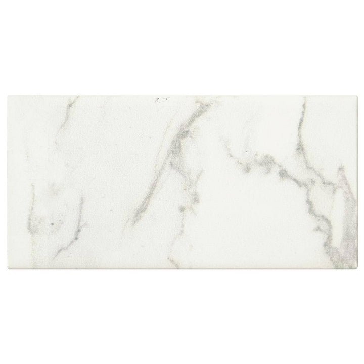Marazzi Developed by Nature Calacatta 3 in. x 6 in. Glazed Ceramic Wall Tile (12 sq. ft. / case)