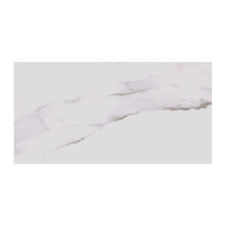 Marazzi Developed by Nature Calacatta 12 in. x 24 in. Glazed Porcelain Floor and Wall Tile (15.6 sq. ft. / Case)