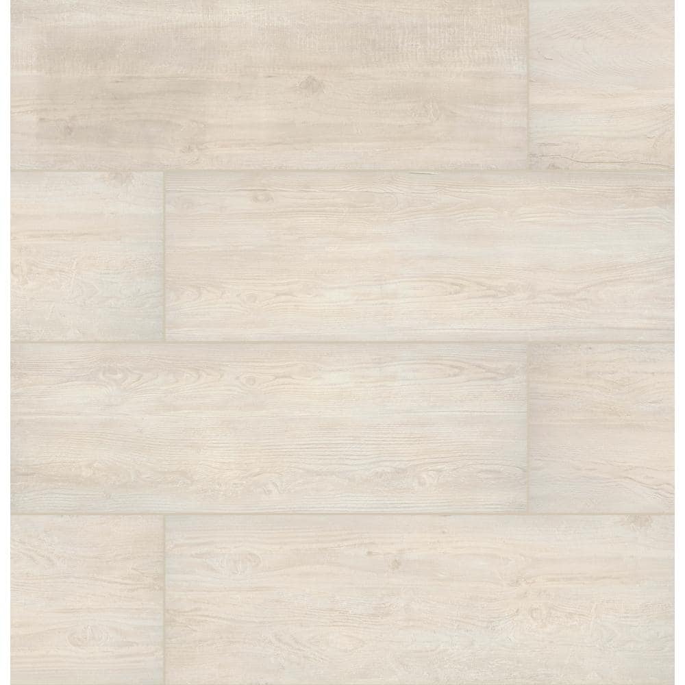 MSI Caldera Blanca 2cm. x 16 in. x 47 in. Matte Porcelain Paver Floor Tile (10.44 sq. ft./Case)