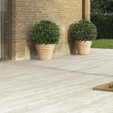 MSI Caldera Blanca 2cm. x 16 in. x 47 in. Matte Porcelain Paver Floor Tile (10.44 sq. ft./Case)