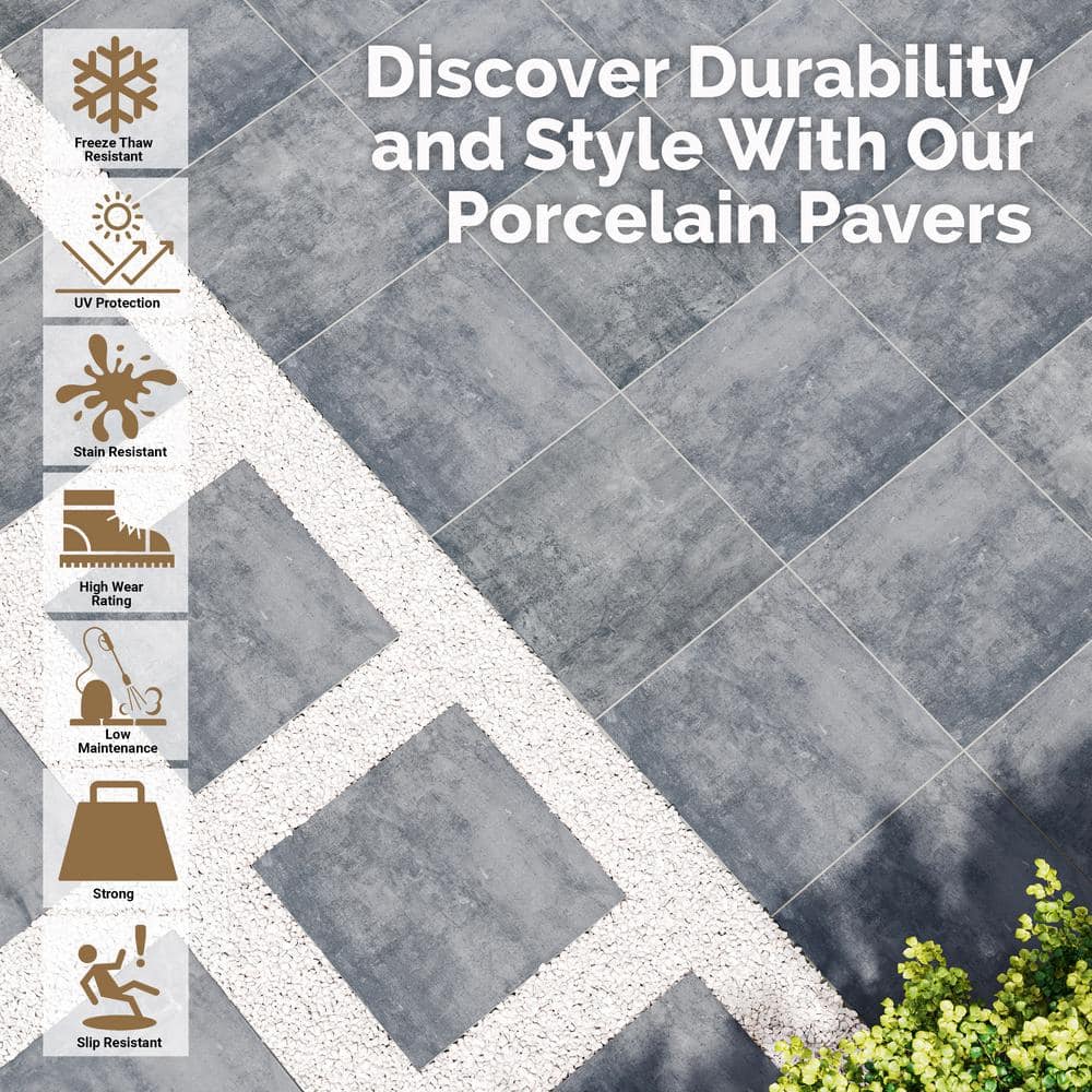 MSI Caldera Coala 16 in. x 47 in. Matte Porcelain Paver Floor Tile (10.44 sq. ft./Case)