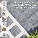 MSI Caldera Coala 16 in. x 47 in. Matte Porcelain Paver Floor Tile (10.44 sq. ft./Case)