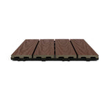 NewTechWood UltraShield Naturale 1 ft. x 1 ft. Quick Deck Outdoor Composite Deck Tile Sample in California Redwood
