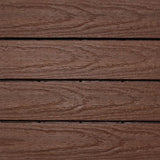 NewTechWood UltraShield Naturale 1 ft. x 1 ft. Quick Deck Outdoor Composite Deck Tile Sample in California Redwood