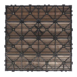 NewTechWood UltraShield Naturale 1 ft. x 1 ft. Quick Deck Outdoor Composite Deck Tile Sample in California Redwood