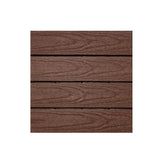 NewTechWood UltraShield Naturale 1 ft. x 1 ft. Quick Deck Outdoor Composite Deck Tile in California Redwood (10 sq. ft. per box)