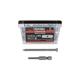 CAMO #10 2-1/2 in. Gray Star Drive Trim-Head Composite Deck Screw (100-Count)