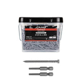 CAMO #10 2-1/2 in. Gray Star Drive Trim-Head Composite Deck Screw (1750-Count)