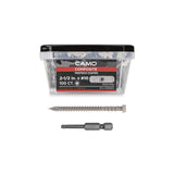 CAMO #10 2-1/2 in. Stone Gray Star Drive Trim-Head Composite Deck Screw (100-Count)