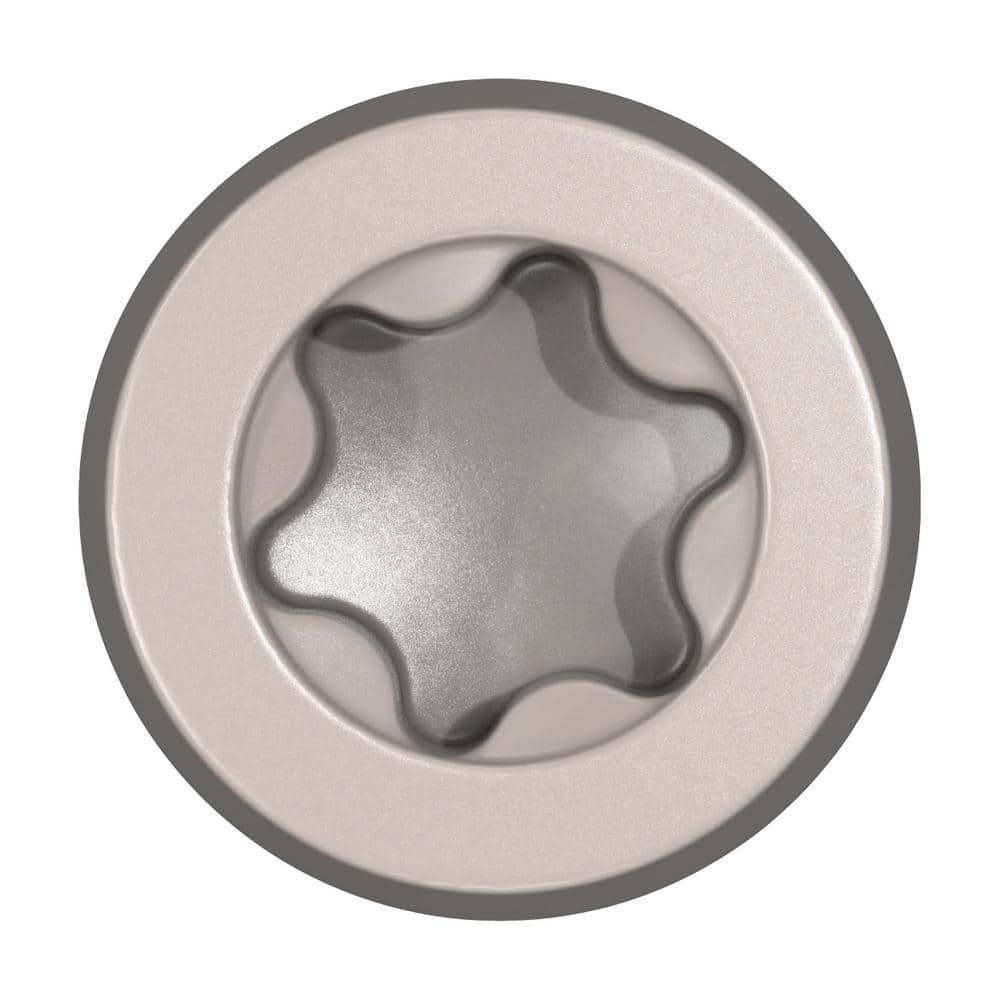 CAMO #10 2-1/2 in. 316 Stainless Steel Composite Stone Gray Premium Star Drive Flat Undercut Screws (350-Count)