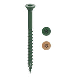 CAMO 3-1/2 in. #10 Green Star Drive Exterior Bugle Head Wood Deck Screws (50-Count)