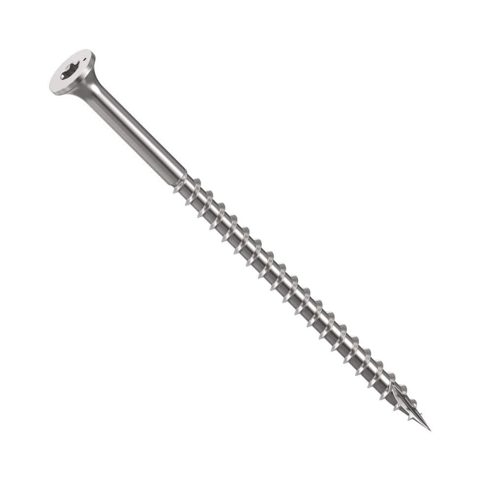 CAMO 3-1/2 in. #10 316 Stainless Steel Premium Star Drive Bugle-Head Deck Screws (50-Count)