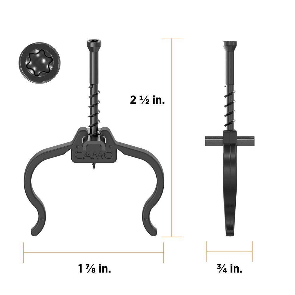 CAMO EdgeClip Hidden Deck Fastener (90-Count)