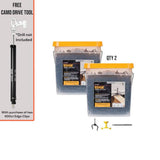 CAMO Edge Clip and Drive Decking Tool Stainless Steel Hidden Deck Fastener Clip Bundle (1800-Count/1000 Sq. Ft.)