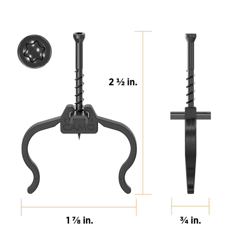 CAMO EdgeClip Hidden Deck Fastener (450-Count)