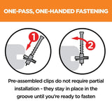 CAMO Wedge Stainless Steel Hidden Deck Fastener Clip (900-Count/500 sq. ft.)