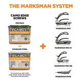 CAMO 1-⅞ in. Exterior Coated Trimhead Hidden Edge Deck Screw (100-Count)