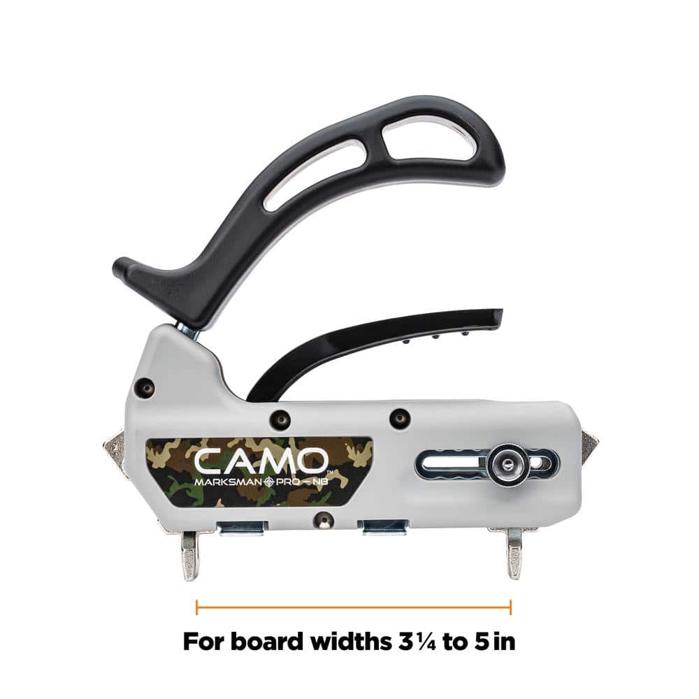 CAMO Marksman Pro-NB 3/16 Spacing Deck Tool for Edge Screw Hidden Deck Fasteners and Narrow Decking Boards