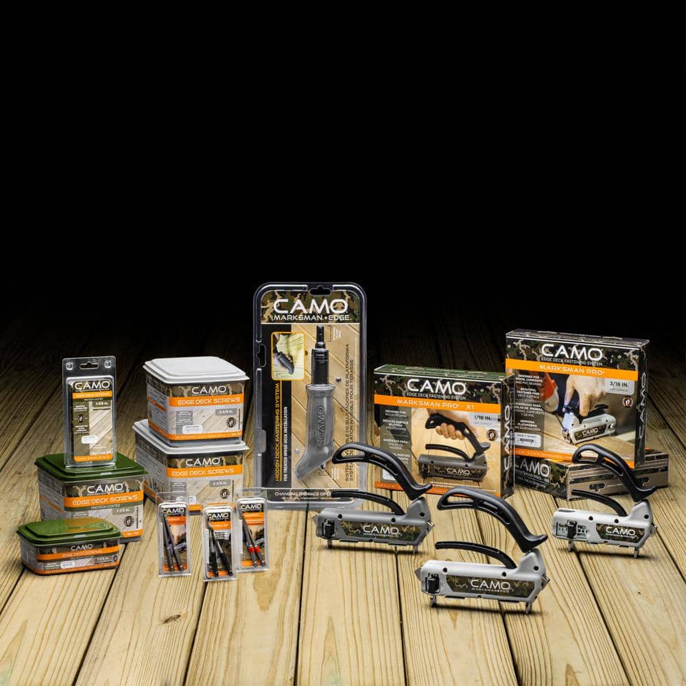 CAMO Marksman Pro-NB 3/16 Spacing Deck Tool for Edge Screw Hidden Deck Fasteners and Narrow Decking Boards