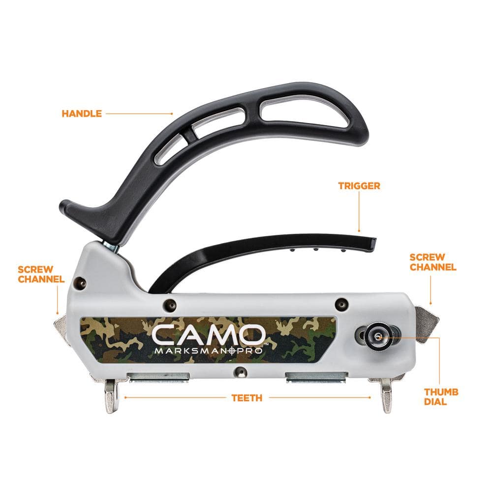 CAMO Marksman Pro 3/16 in Spacing Deck Tool for Edge Screw Hidden Deck Fasteners