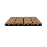 NewTechWood UltraShield Naturale 1 ft. x 1 ft. Quick Deck Outdoor Composite Deck Tile Sample in Canadian Maple