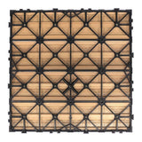 NewTechWood UltraShield Naturale 1 ft. x 1 ft. Quick Deck Outdoor Composite Deck Tile Sample in Canadian Maple