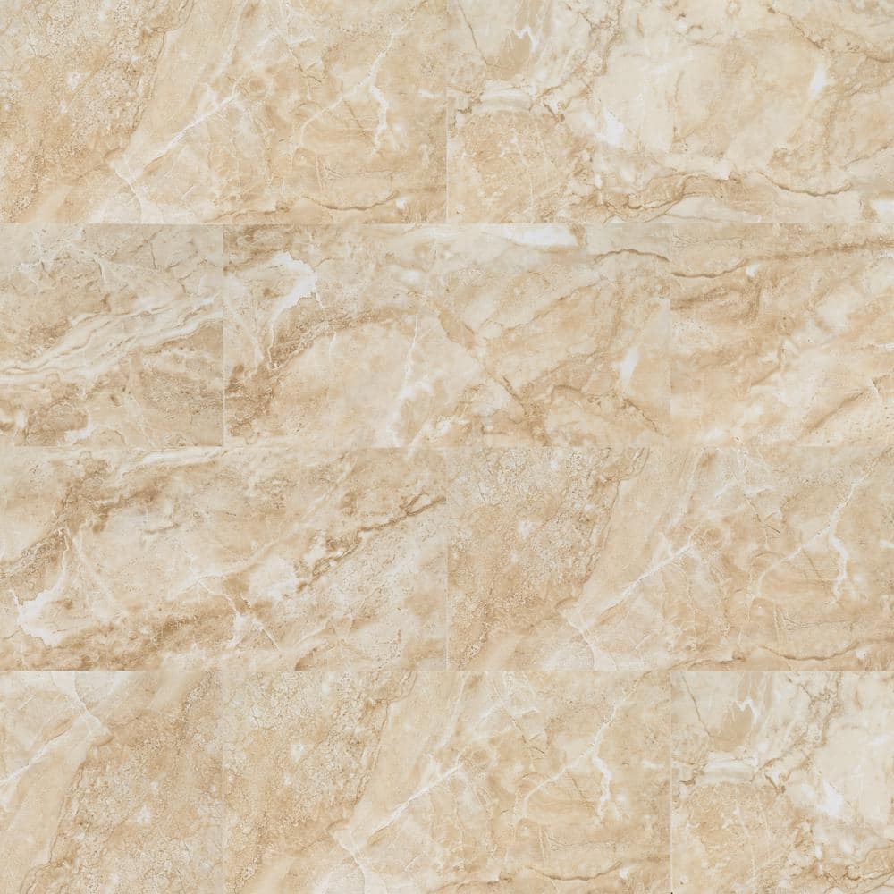 MSI Cancun Beige 12 in. x 24 in. Matte Ceramic Floor and Wall Tile (16 sq. ft. / Case)