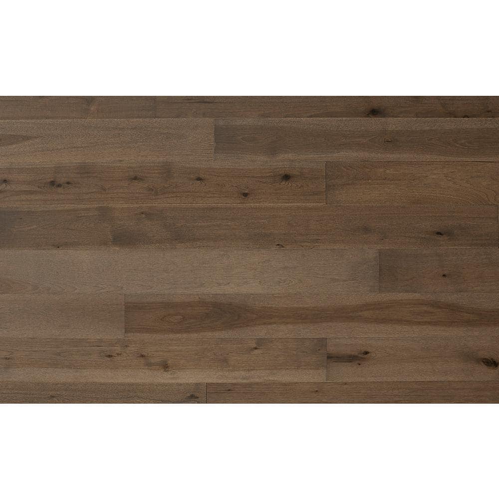 ASPEN FLOORING Cannon Hickory 1/2 in. T x 7.5 in. W Water Resistant Wire Brushed Engineered Hardwood Flooring (31.09 sqft/case)