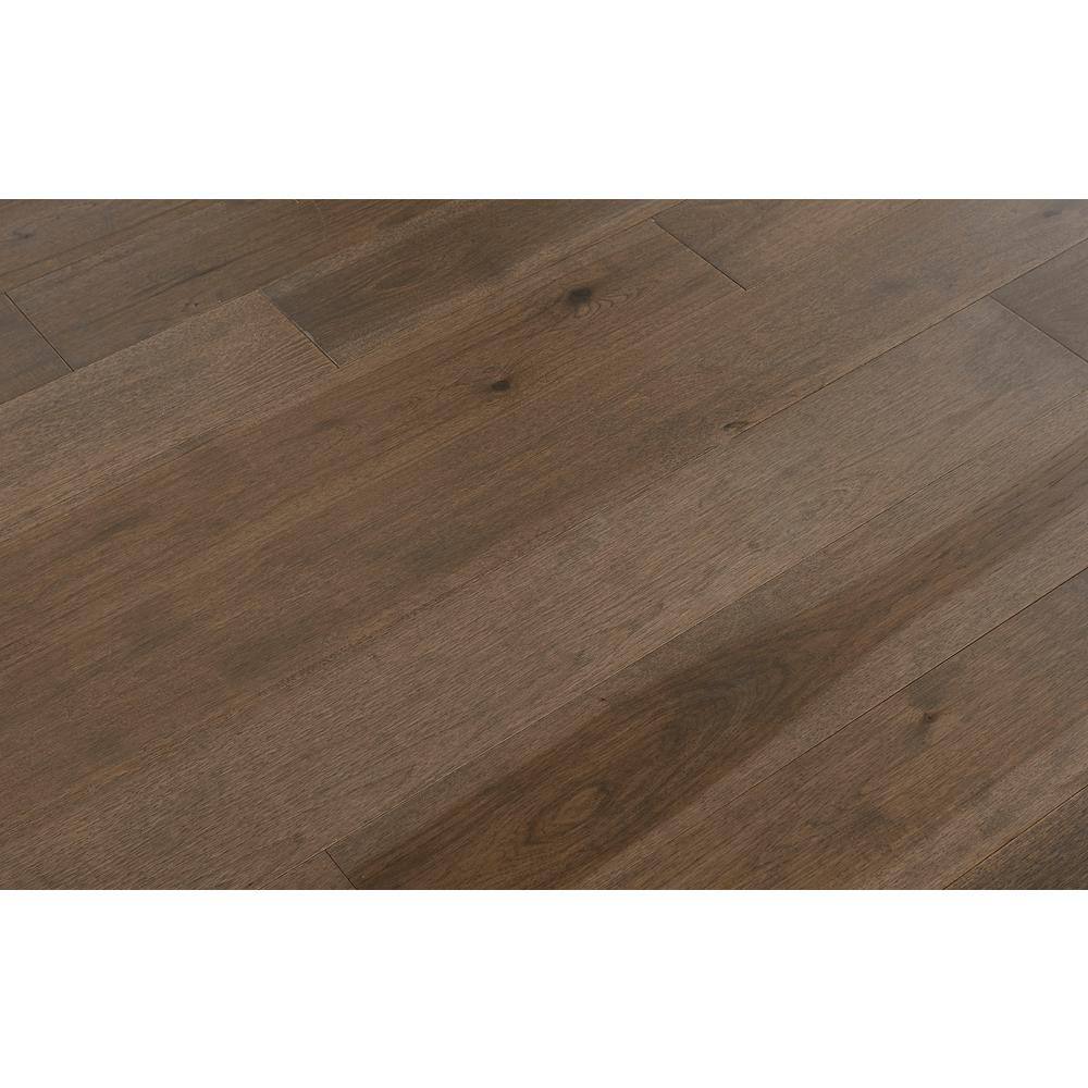 ASPEN FLOORING Cannon Hickory 1/2 in. T x 7.5 in. W Water Resistant Wire Brushed Engineered Hardwood Flooring (31.09 sqft/case)