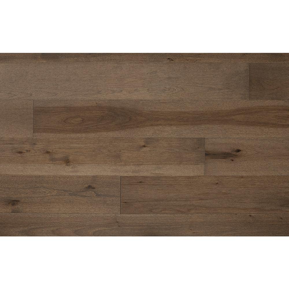 ASPEN FLOORING Cannon Hickory 1/2 in. T x 7.5 in. W Water Resistant Wire Brushed Engineered Hardwood Flooring (31.09 sqft/case)