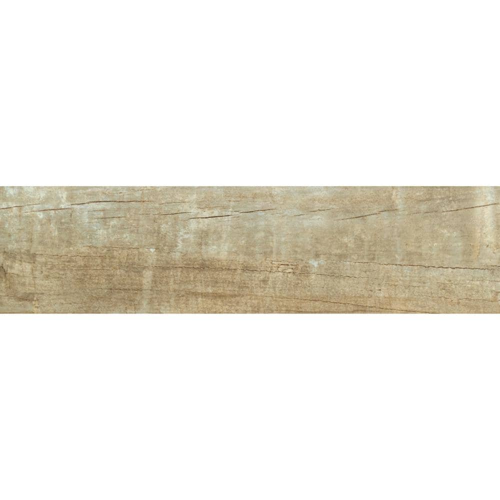 MSI Capel Timber 6 in. x 24 in. Glazed Ceramic Floor and Wall Tile (17 sq. ft. / case)