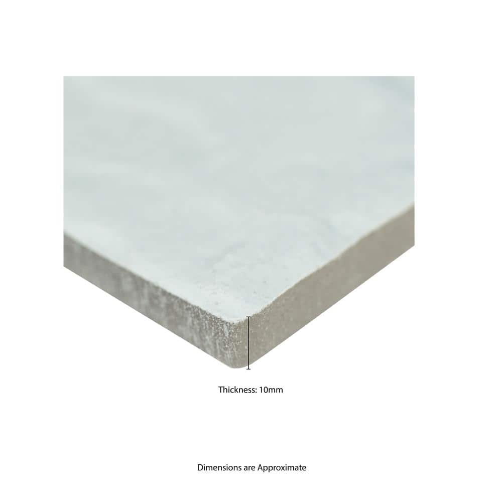 Capella Fog Brick 2 in. x 10 in. Matte Porcelain Floor and Wall Tile (5.15 sq. ft. / case)