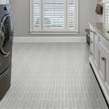 Capella Fog Brick 2 in. x 10 in. Matte Porcelain Floor and Wall Tile (5.15 sq. ft. / case)