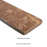 MSI Capella Red Brick 2 in. x 10 in. Matte Porcelain Floor and Wall Tile (5.17 sq. ft. / case)