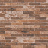 MSI Capella Red Brick 2 in. x 10 in. Matte Porcelain Floor and Wall Tile (5.17 sq. ft. / case)