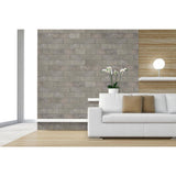 MS International Capella Taupe Brick 5 x 10 Matte Porcelain Floor and Wall Tile (Case)