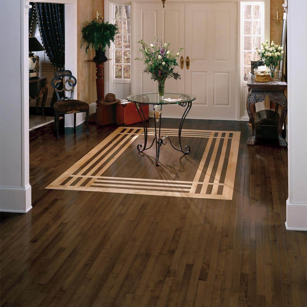 Bruce Prestige Cappuccino Maple 3/4 in. T x 2-1/4 in. W Smooth Solid Hardwood Flooring (20 sq.ft./ctn)