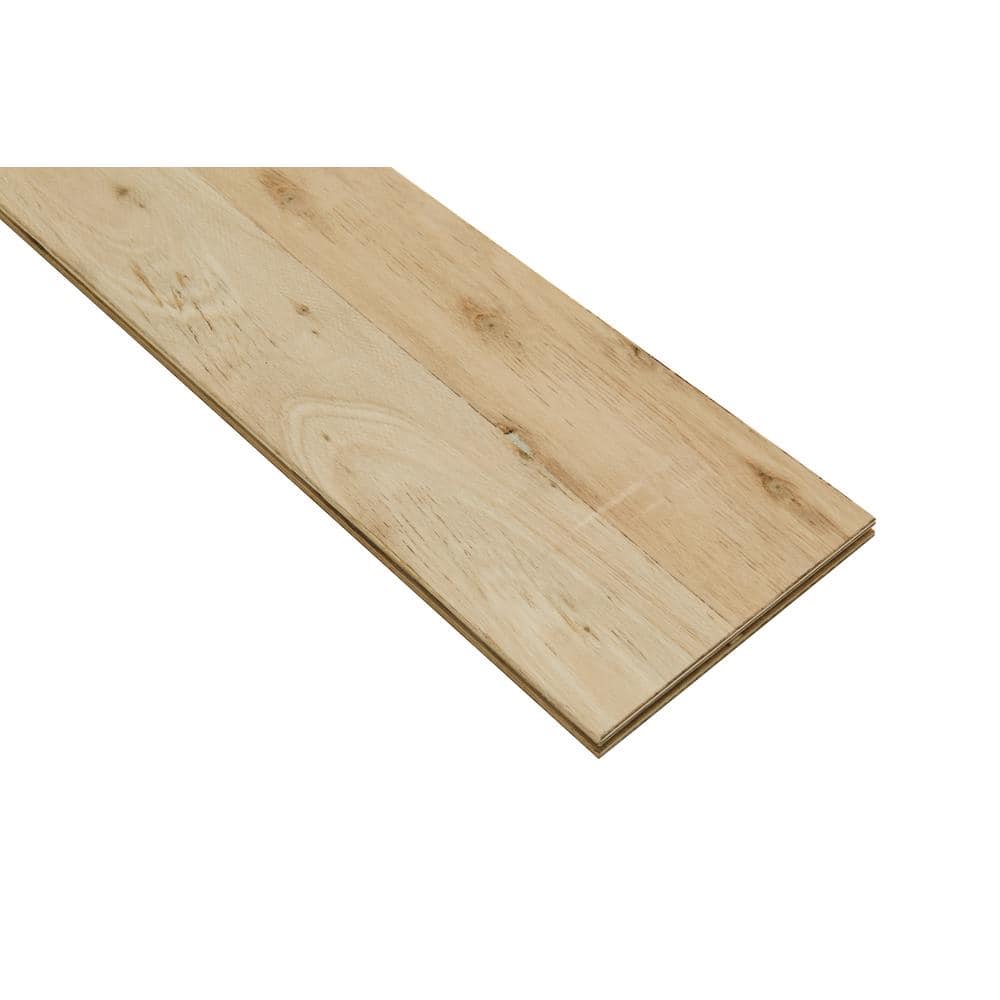 Bruce Time Honored Caramel Treasure Wh Oak 3/8 in. T x 7.2 in. W T+G Brushed Engineered Hardwood Flooring (32.68 sq.ft./ctn)